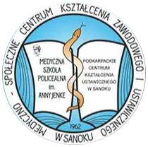 Logo Medyczno-Społeczne Centrum Kształcenia Zawodowego i Ustawicznego w Sanoku