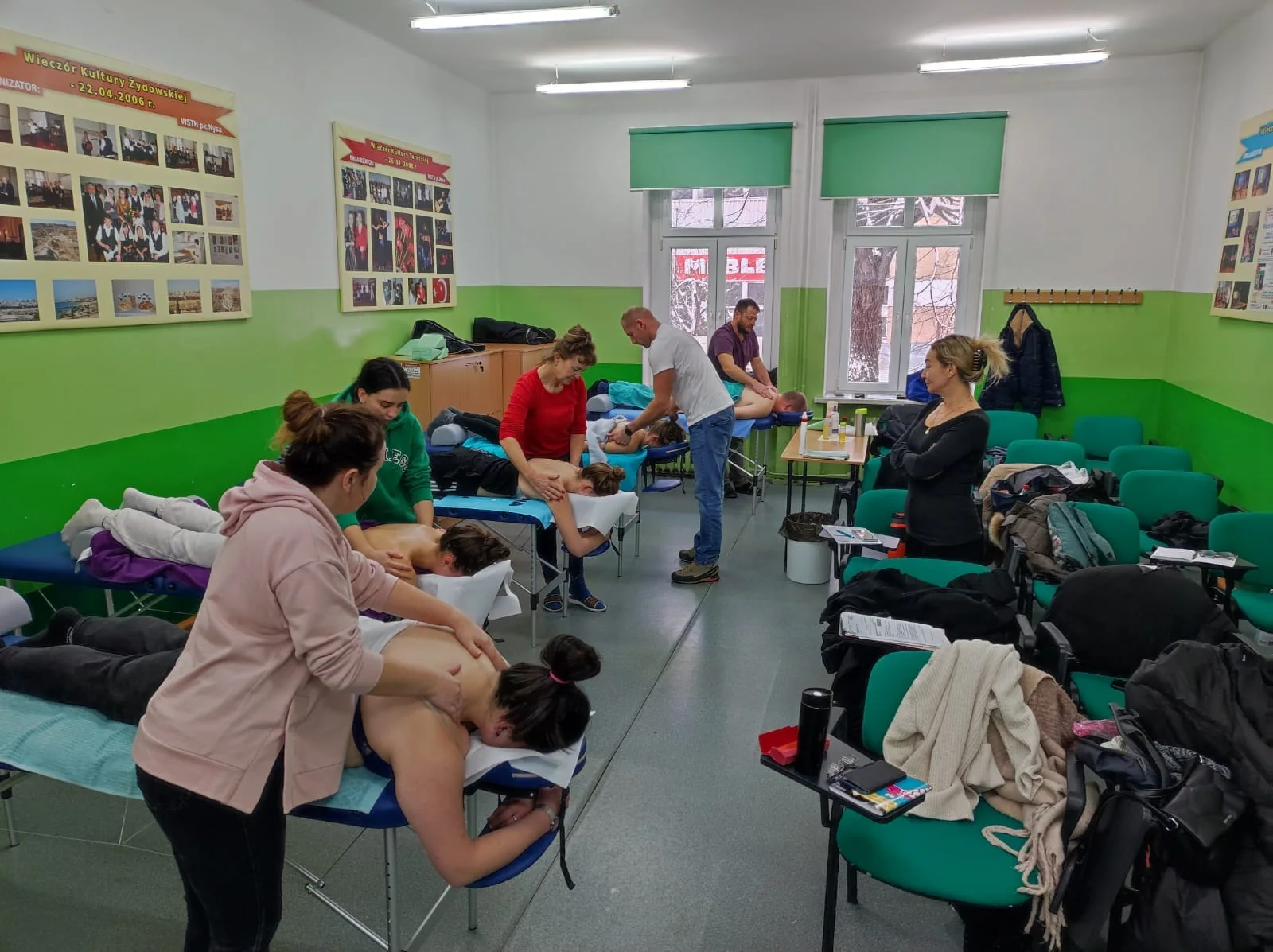 Ćwiczenia masażu w pracowni VADEMECUM w Nysie